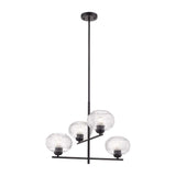 COLGANTE DE CRISTAL TECNOLITE DIADEM II 1.5M DE ALTURA 240W CUATRO BASES E27 NO INCLUYE FOCOS ***TECNOLITE HAE***
