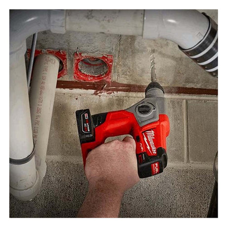 KIT ROTOMARTILLO SDS PLUS 5/8" M12 INCLUYE BATERIA 12 VOLTS REDLITHIUM ION CAPACIDAD EXTENDIDA 4AMP M12 1 CARGADOR DE BATERIA REDLITHIUM DE IONES DE LITIO M12 MILWAUKEE***HAE2025***