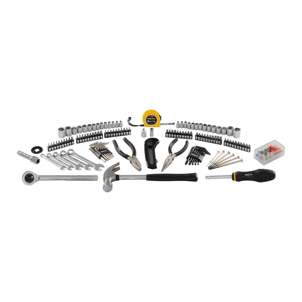JGO. 133 HERRAMIENTAS CUADRO 1/4" Y 3/8" P/MECANICO C/ESTUCHE SET-133 24223 TRUPER PRETUL