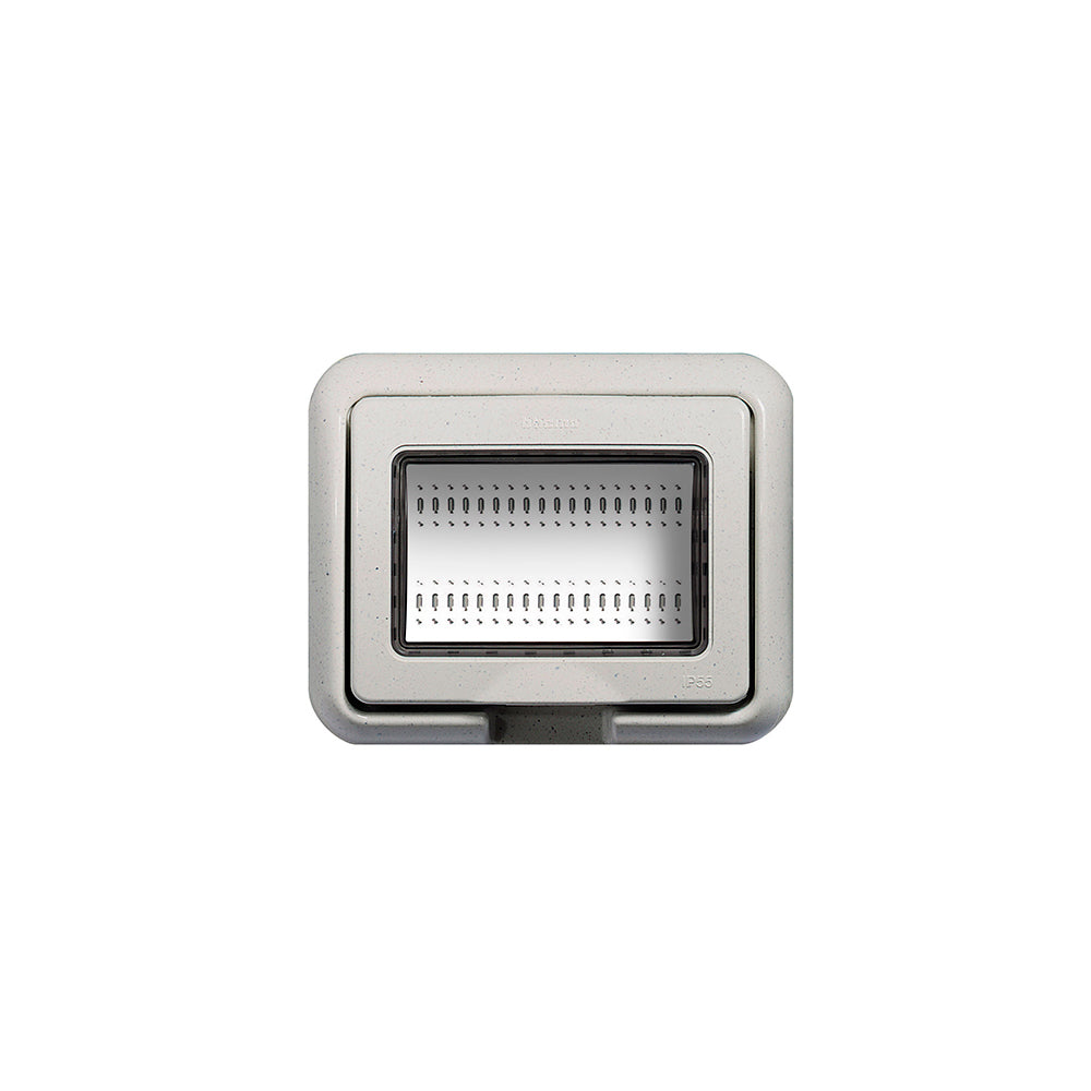 PLACA P/INTEMPERIE 3 MOD. BLANCO (NO REQUIERE CHASIS) 24603N