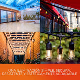 GUIRNALDA LED24W100-240V 50LM 2700K NGO