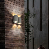 LÁMPARA DE EXTERIOR LED KAUS II TECNOLITE PARED ARBOTANTE 24W LUZ SUAVE CÁLIDA IP44 CUATRO FUENTES DE LUZ LED INTEGRADO ***HAE2024***