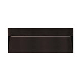 LUZ DE CORTESIA LED SOBREP. MURO 24W/127V. 3000K ALUM. NEGRO KAVE IV