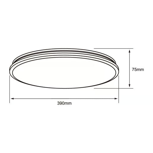 LAMPARA PLAFON LED TECHO CITALA 24W LUZ BLANCA AJUSTABLE GRAN FORMATO NO ATENUABLE
