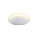 LUMINARIO SOBREPONER TECHO INT. LED 24W/100-240V. B.C. 3000K PLAST. BCO. SADACHBIA ***TECNOLITE HAE***