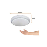 LUMINARIO SOBREPONER TECHO INT. LED 24W/100-240V. B.C. 3000K PLAST. BCO. SADACHBIA ***TECNOLITE HAE***