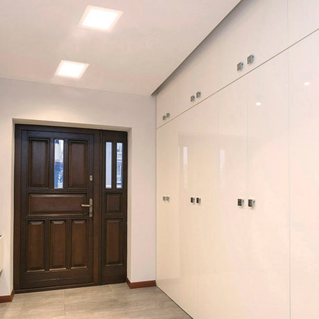 LÁMPARA DE INTERIOR EMPOTRABLE LED BRIGHTON IX TECNOLITE 24W LUZ SUAVE CÁLIDA