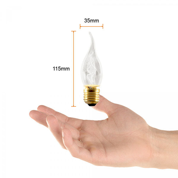 BOMBILLA INCANDESCENTE FLAMA 25W127VE27 *** EXHIBIDO ***