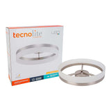 LÁMPARA DE INTERIOR LED KAITOS II TECNOLITE ATENUABLE PARA SUSPENDER 25W LUZ SUAVE CÁLIDA ***HAE2025***