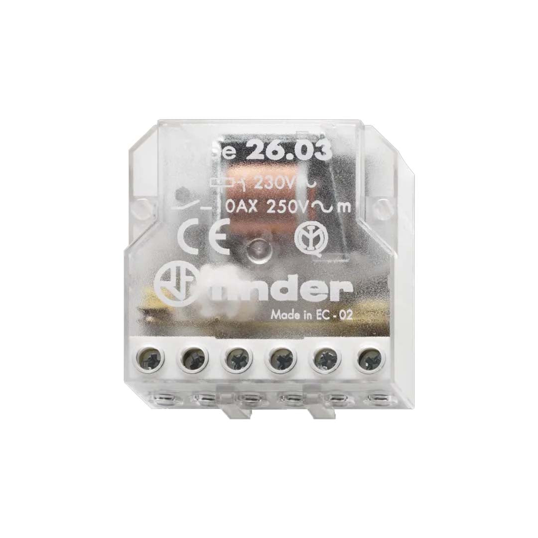 RELEVADOR DE IMPULSOS (110VAC) 10A. 260381100000 FINDER