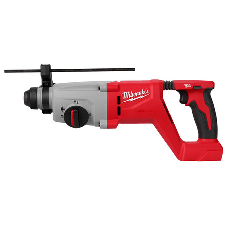 ROTOMARTILLO SDS PLUS 1" CON MANGO EN D SIN ESCOBILLAS M18 (NO INCLUYE BATERIA SE RECOMIENDA 48111850) MILWAUKEE