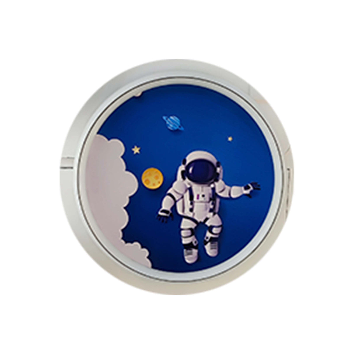 LUM INARIA DORMITORIO DE ACRILICO ASTRONAUTA 48W 3 CAMBIOS DE LUZ MC GOODWILL