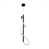LUMINARIO COLGANTE DE LED 35W COLOR NEGRO ***SIN T.E***