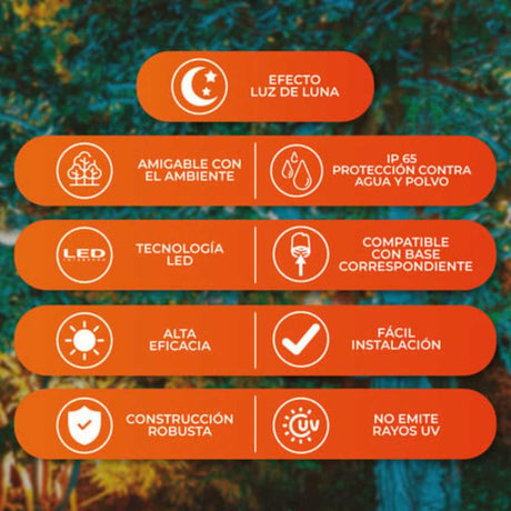 REFLECTOR LED EXTERIOR 28W LUZ DE LUNA COLOR VERDE IP66 IK08 NO ATENUABLE LED INTEGRADO TECNOLITE