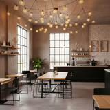 FOCO LED VINTAGE T/ESTRELLA 3 W G95 *** EXHIBIDO ***