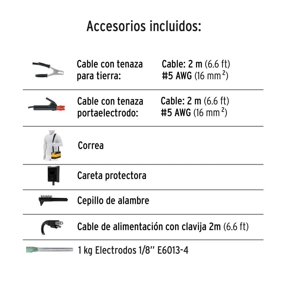 SOLDADORA INVERSORA 100A 127V MCA TRUPPER