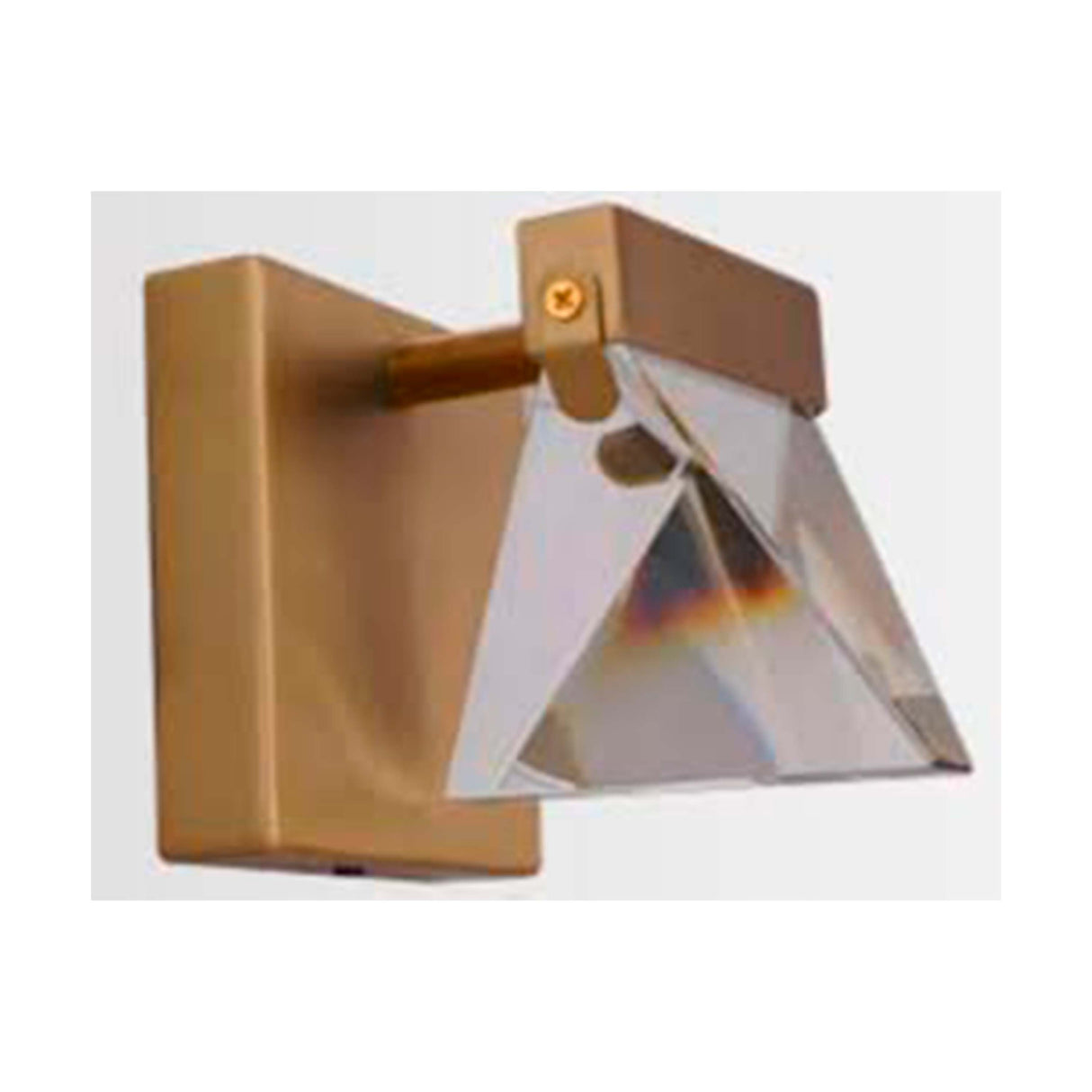 ARBOTANTE LED DORADO CON CRISTAL CLASS *** HA. LUMI ***