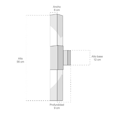 ARBOTANTE PLATA GU10X2 CLASS