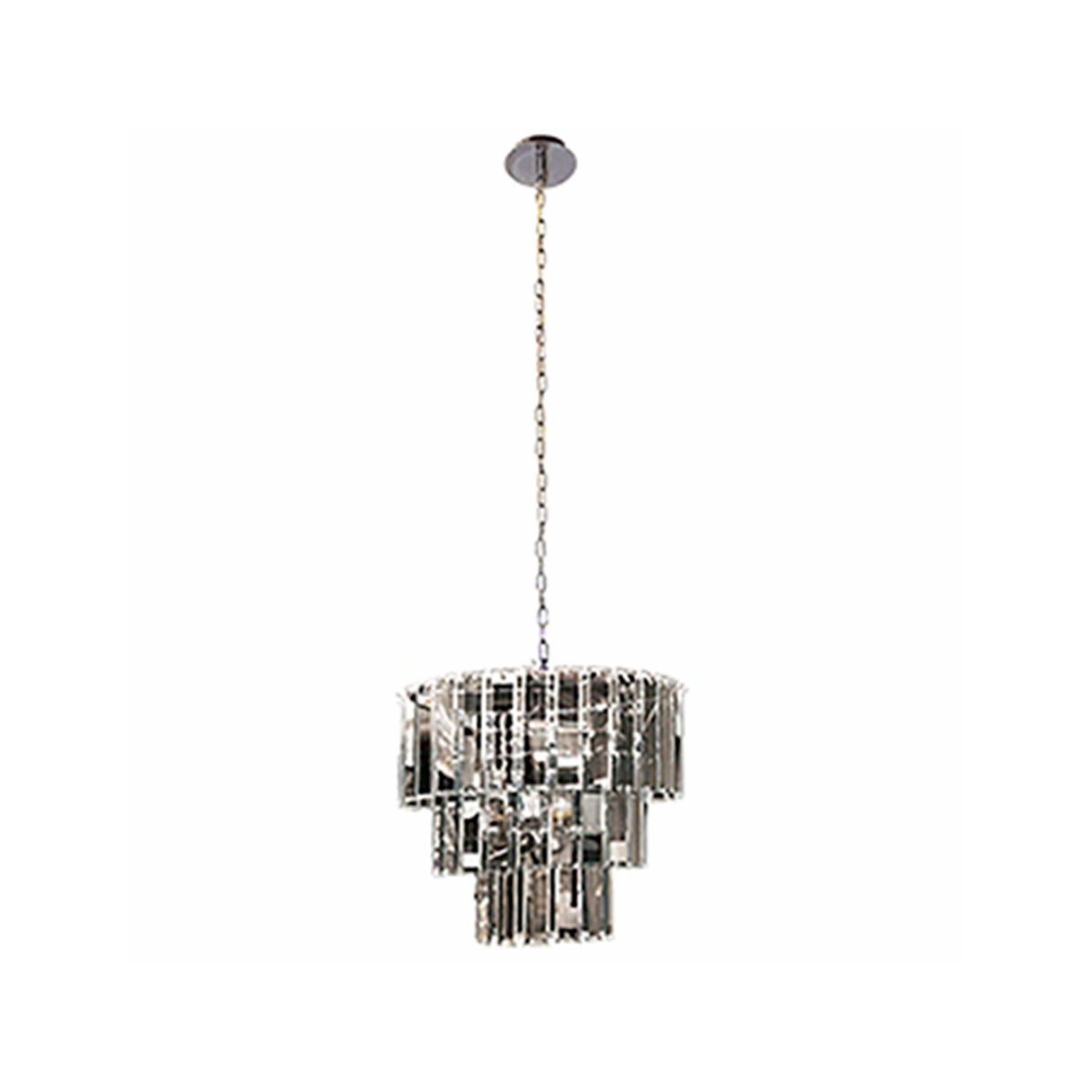 LAMP COLGANTE CROMO E14X3 CLASS *** HA. LUMI ***