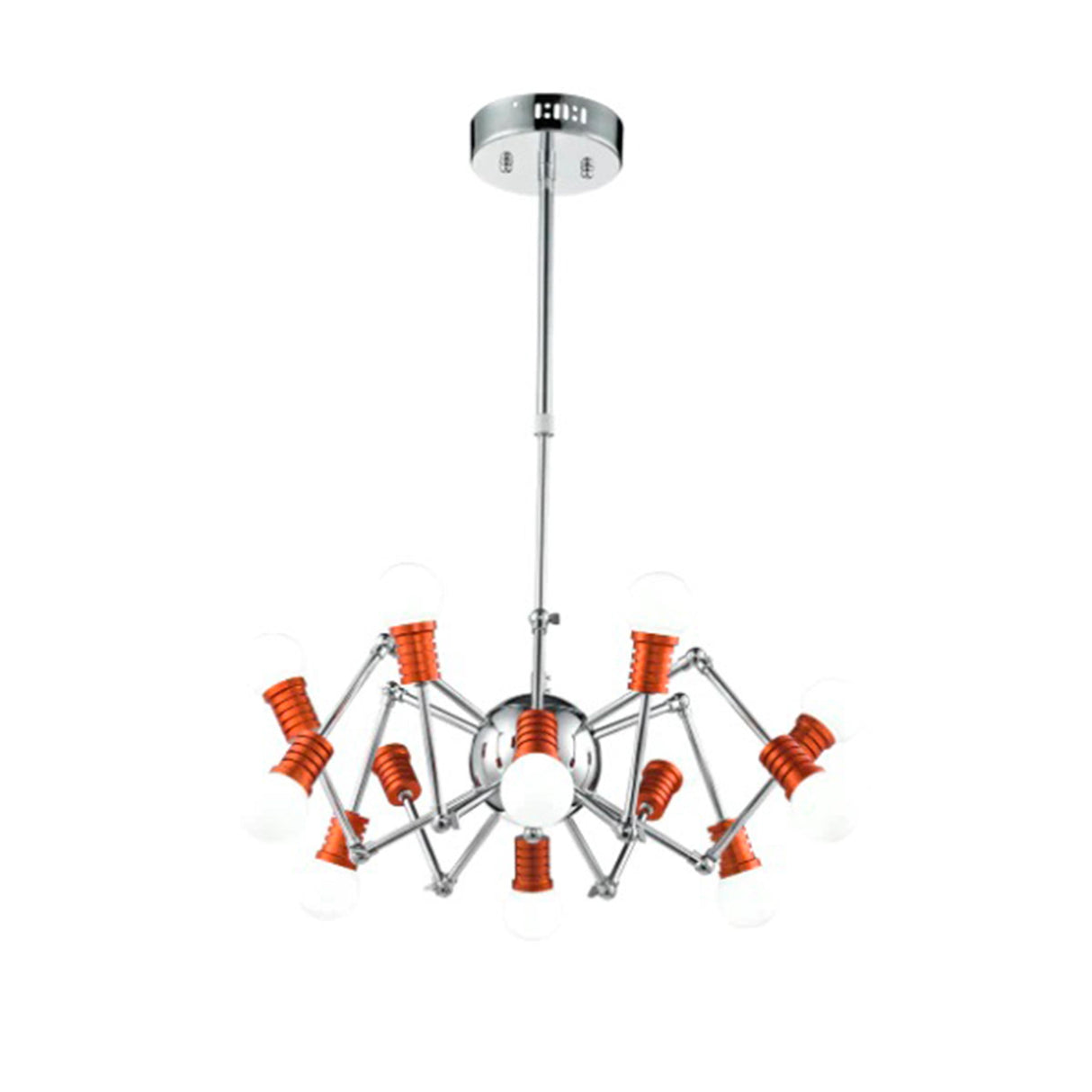 LUM LED 12 LUCES CROMO / COBRE 36W *** H.A.E. 2021 ***