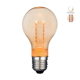 FOCO LED TECNOLITE ADHAFERA TIPO VINTAGE 2.3W LUZ SUAVE CÁLIDA BASE E27 ATENUABLE FILAMENTO HORIZONTAL*** HAE ***