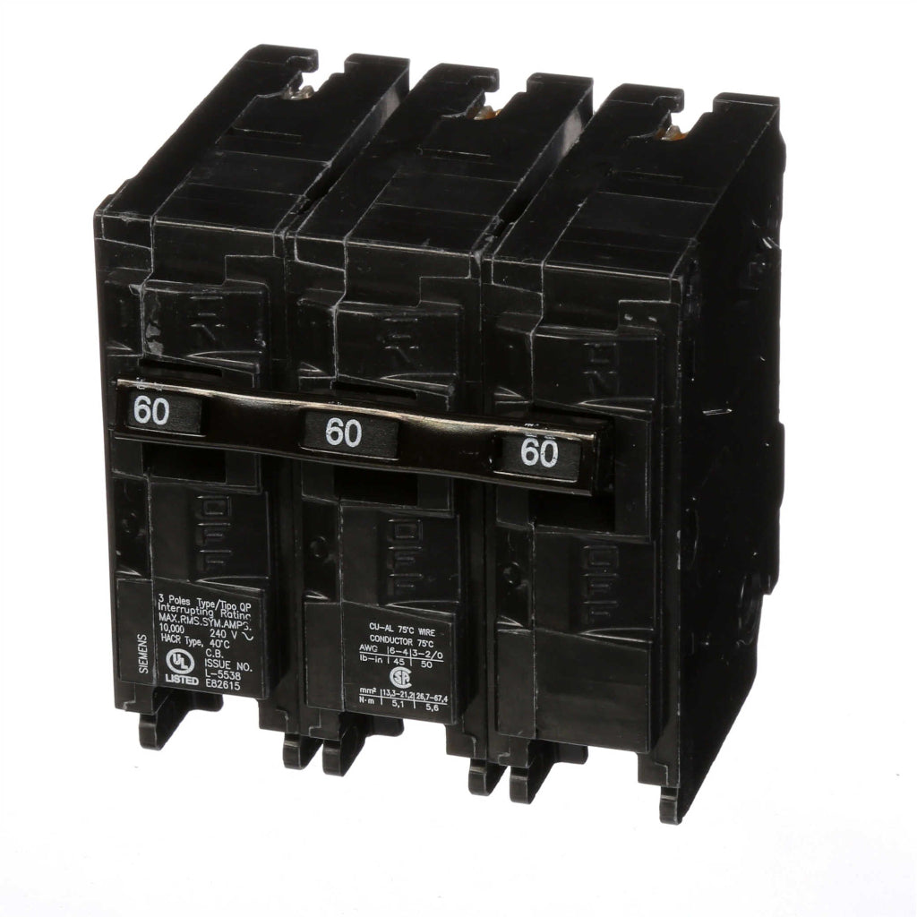 INT. AUTOMATICO QP 3X60A. Q360 SIEMENS