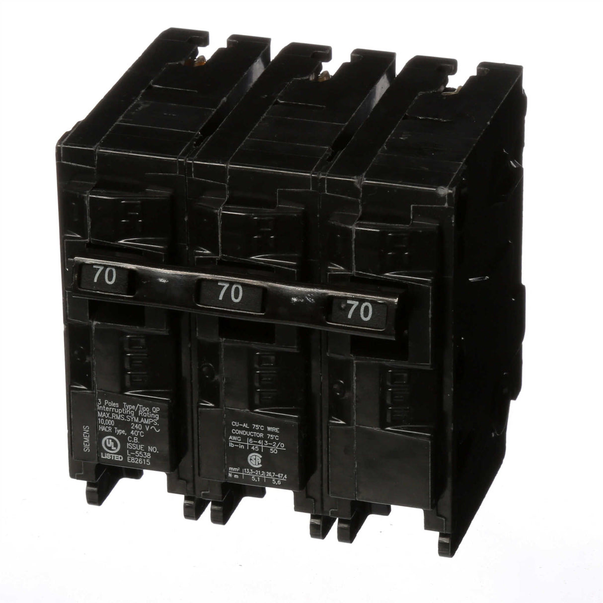 INT. AUTOMATICO QP 3X70A. Q370 SIEMENS