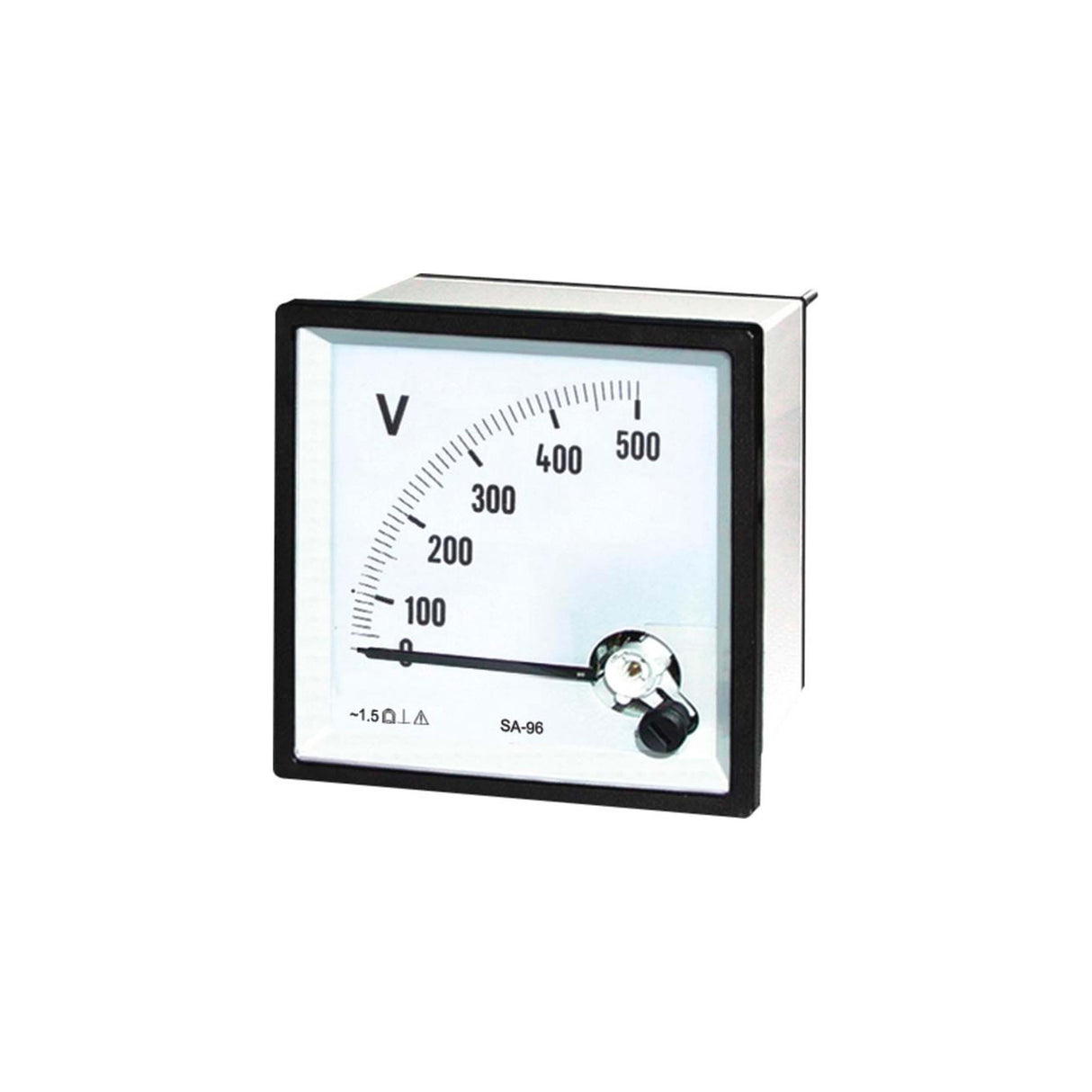 VOLTIMETRO 96X96MM. 0-600V.