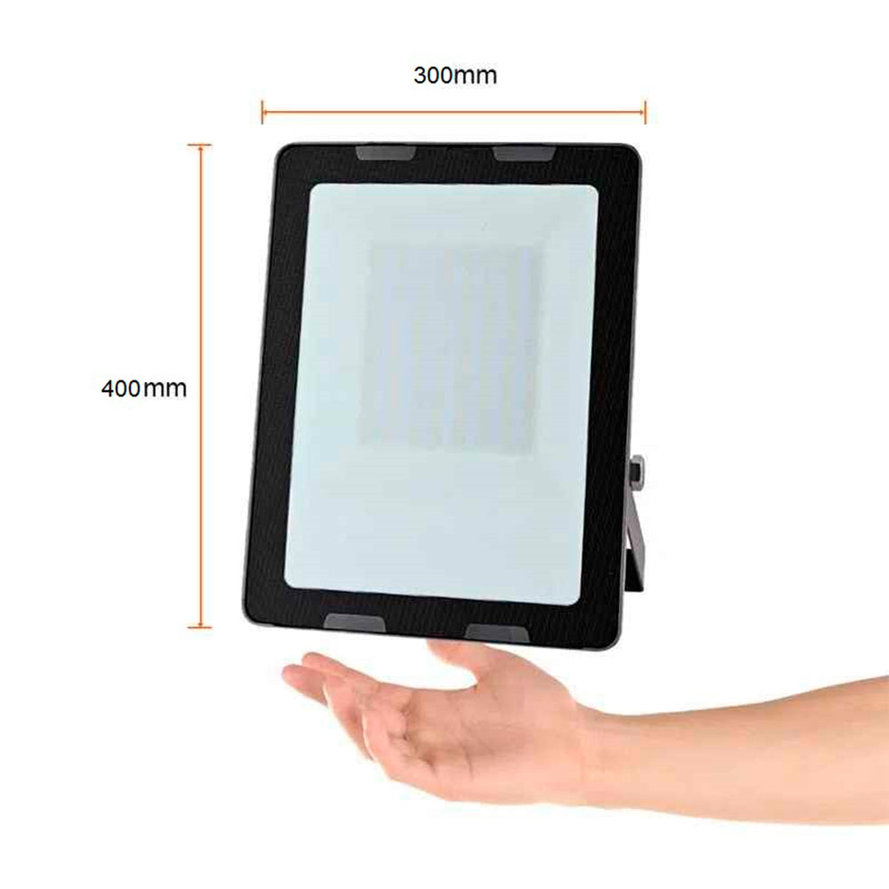 REFLECTOR EXT. LED 300W/100-277V. 6500K ALUM. NEGRO ZIBAL VIII