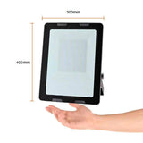 REFLECTOR EXT. LED 300W/100-277V. 6500K ALUM. NEGRO ZIBAL VIII
