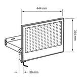 LUMINARIO EXT LED 300W 100-240V 34000LM 3000K NGR
