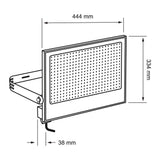LUMINARIO EXT LED 300W 100-240V 34000LM 6500K NGR