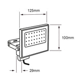 REFLECTOR EXT LED 30W 100-240V 2700LM 3000K NGR