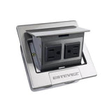 TOMA DE CONTACTO ESTEVEZ DUPLEX IPX4 DE PISO *** OFRECER 11000-21201 ***