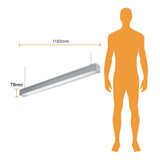 LÁMPARA DE INTERIOR LED TECNOLITE NEIVA III PARA SUSPENDER 32W LUZ BLANCA NEUTRA BASE G5 ***HAE 2024***