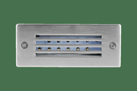 LUMINARIA LED DE CORTESIA CALUX 1.2W 100-240V 3000K 52LM IP65 ACABADO ACERO INOXIDABLE 3320-LED