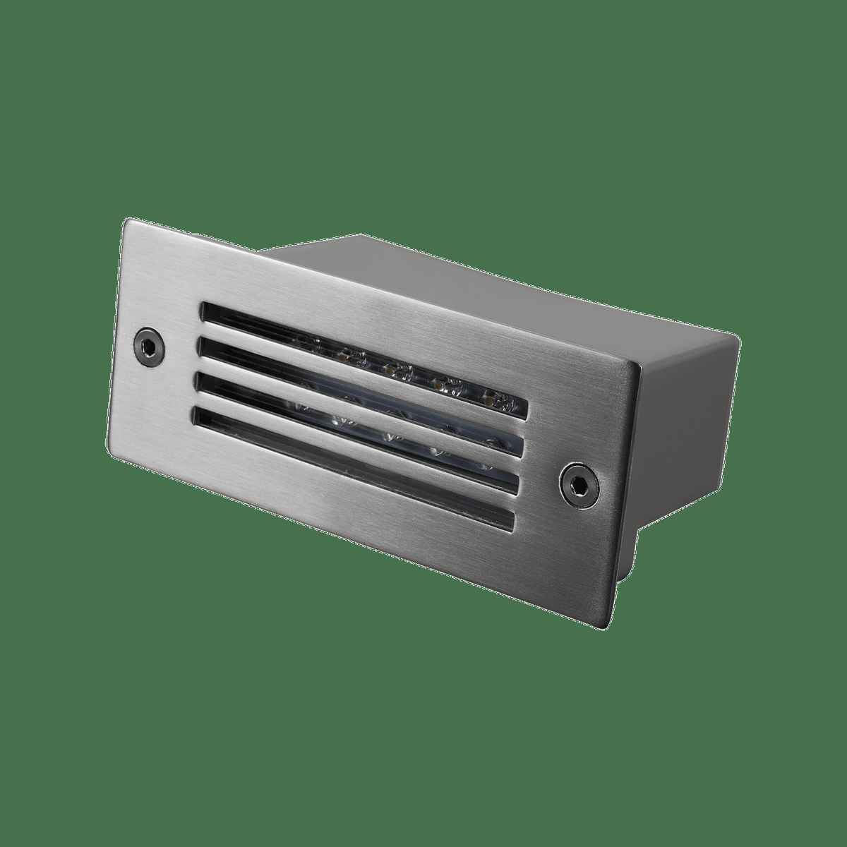 LUMINARIA LED DE CORTESIA CALUX 1.2W 100-240V 3000K 52LM IP65 ACABADO ACERO INOXIDABLE 3320-LED