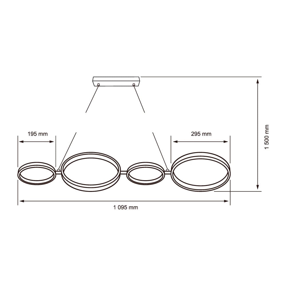 LUMINARIO P / INT. LED 33W 100-240V 2015LM 3000KBCO MCA TECNOLITE