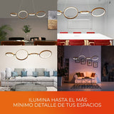 LUMINARIO P/ INT. LED 33W 100-240V 2015LM 3000K DRO MCA TECNOLITE