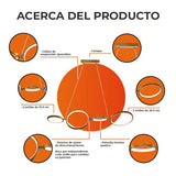 LUMINARIO P/ INT. LED 33W 100-240V 2015LM 3000K DRO MCA TECNOLITE