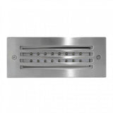 LUMINARIA LED DE CORTESIA CALUX 1.6W 100-240V 3000K 70LM IP65 ACABADO ACERO INOXIDABLE 3420-LED