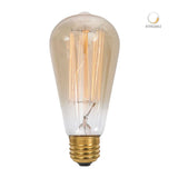 FOCO ST64 VINTAGE INCANDESCENTE 35 W LUZ AMBAR BASE E27 ATENUABLE