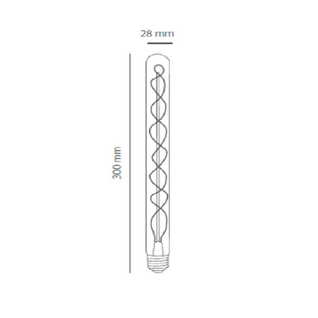 FOCO INCANDESCENTE TECNOLITE VINTAGE 35W LUZ SUAVE CÁLIDA BASE E27 FILAMENTO T28