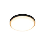 PLAFON LED SOBREP. TECHO 35W/127V. 3000K ALUM. NEGRO NENQUE III ***TECNOLITE HAE***