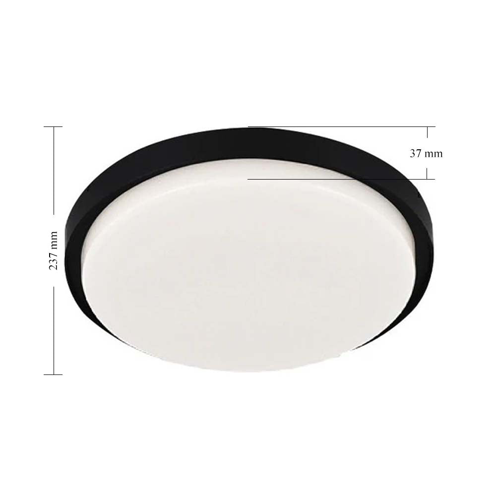 EXT PLAFONES LED 35W127V6500K NEGRO NENQUE III ***HAE 2024***