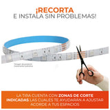 KIT DE 2 TIRAS LED 35W 100-240V 20M RGB 35TIRLEDRGBVCDBT2M HALO RGB TECNOLITE***HAE 2024***