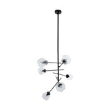 COLGANTE DE CRISTAL TECNOLITE CASTULA I 1.5M DE ALTURA 360W SEIS BASES E14 NO INCLUYE FOCOS ***TECNOLITE HAE***