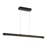 LAMPARA LINEAL COLGANTE LED METAL 88.5CM 36W LUZ CALIDA BRILLANTE IRC90 NO ATENUABLE 36CTLLED170MV30N