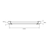 LAMPARA LINEAL LED 36W/100-277V. BLANCO 6500K L.D. ANTIFLAMA ***TECNOLITE HAE***