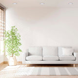 LUMINARIA FLAT LED ESTEVEZ 6" 12W LUZ NEUTRA ***HAE2025***